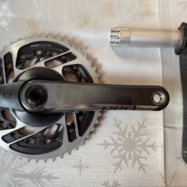 Pedivela Sram RED D1 AXS Com Medidor de Potência 12V